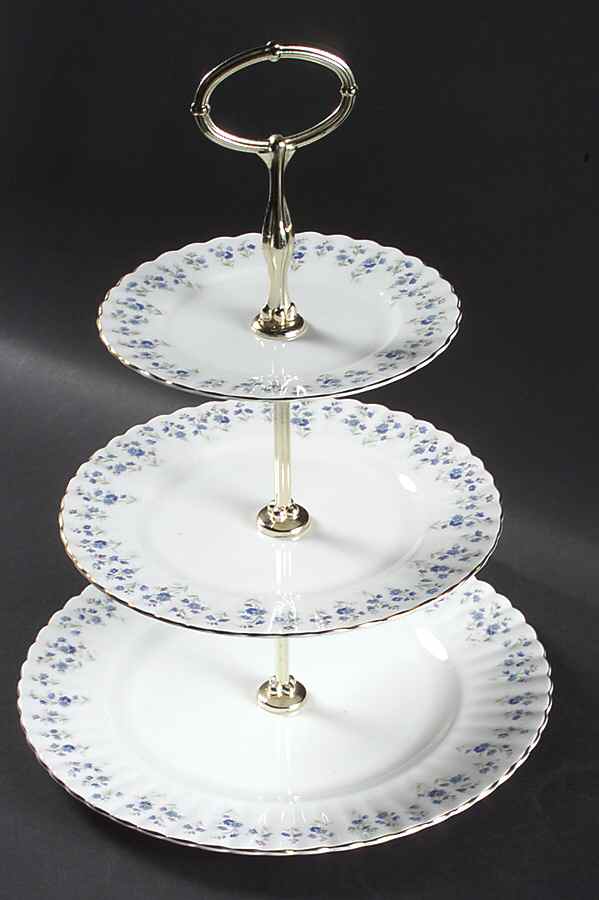 Memory Lane 3-Tiered Serving Tray (DP, SP, BB) by Royal Albert-1