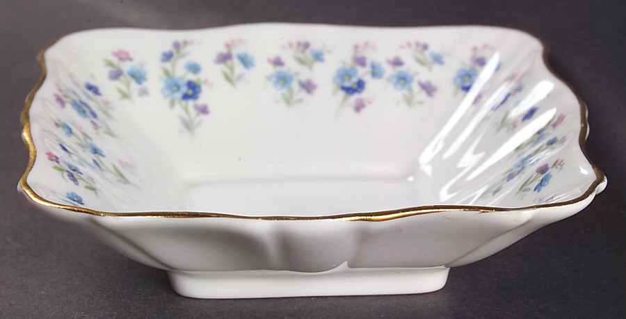 Memory Lane Small Square Sweet Meat Dish by Royal Albert-1