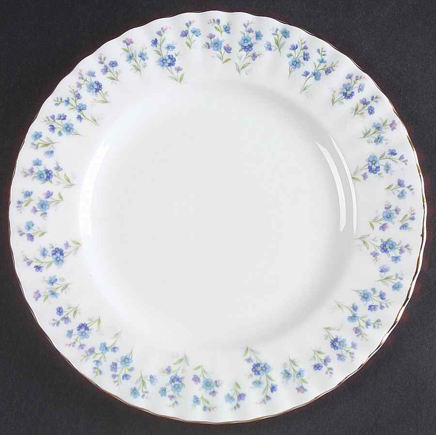 Memory Lane Salad Plate by Royal Albert-1