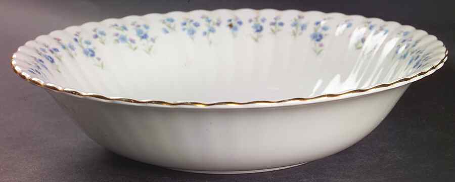 Memory Lane 9" Round Vegetable Bowl by Royal Albert-1