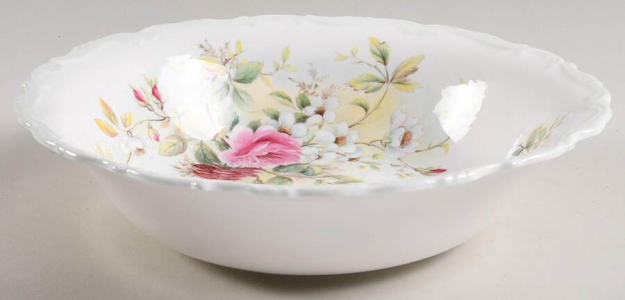 Memories 9" Round Vegetable Bowl by Royal Albert-1