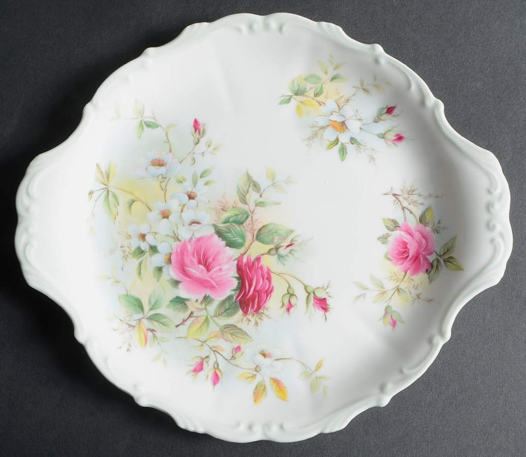 Memories Handled Cake Plate by Royal Albert-1