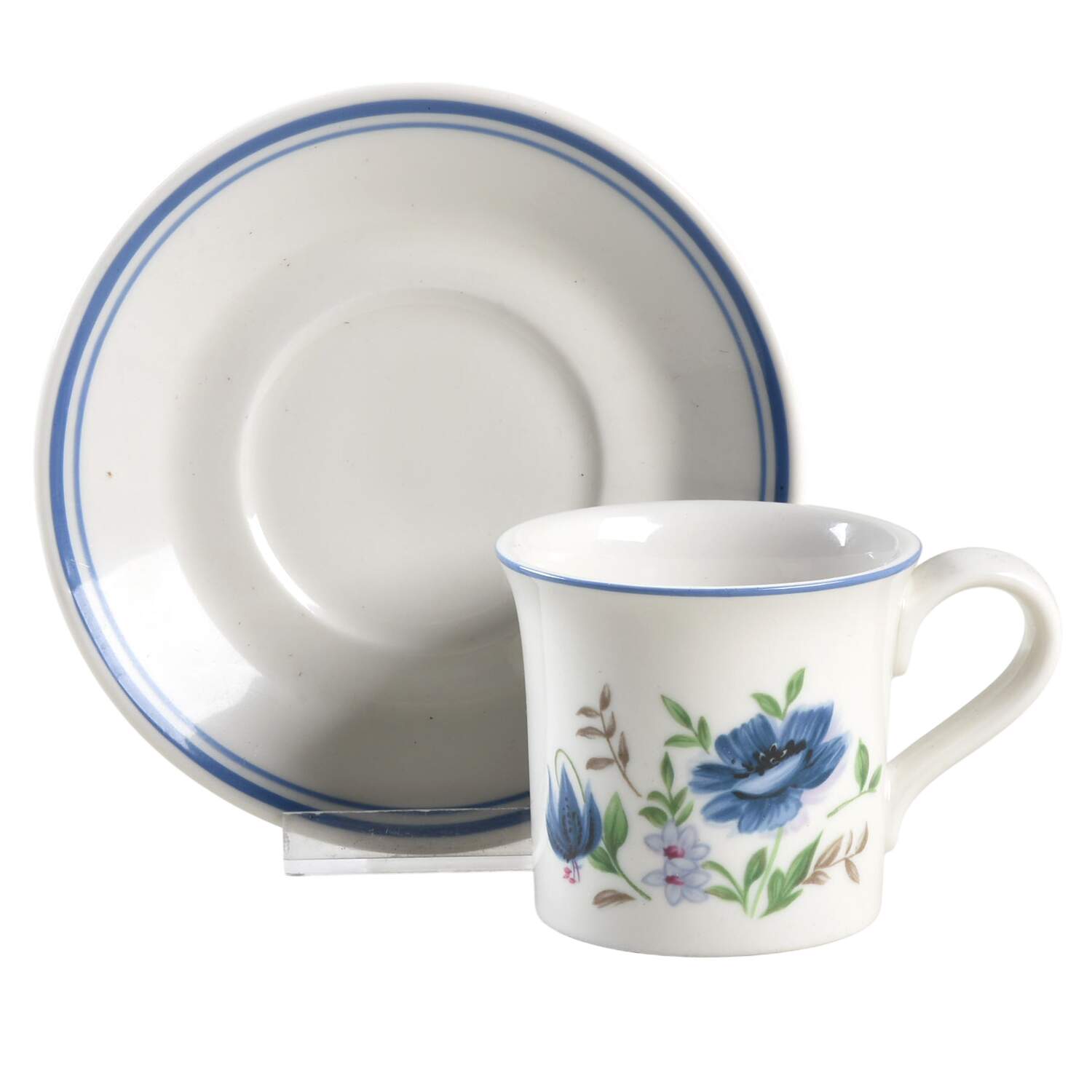 Meadow Song Demitasse Cup & Saucer Set by Royal Albert-1