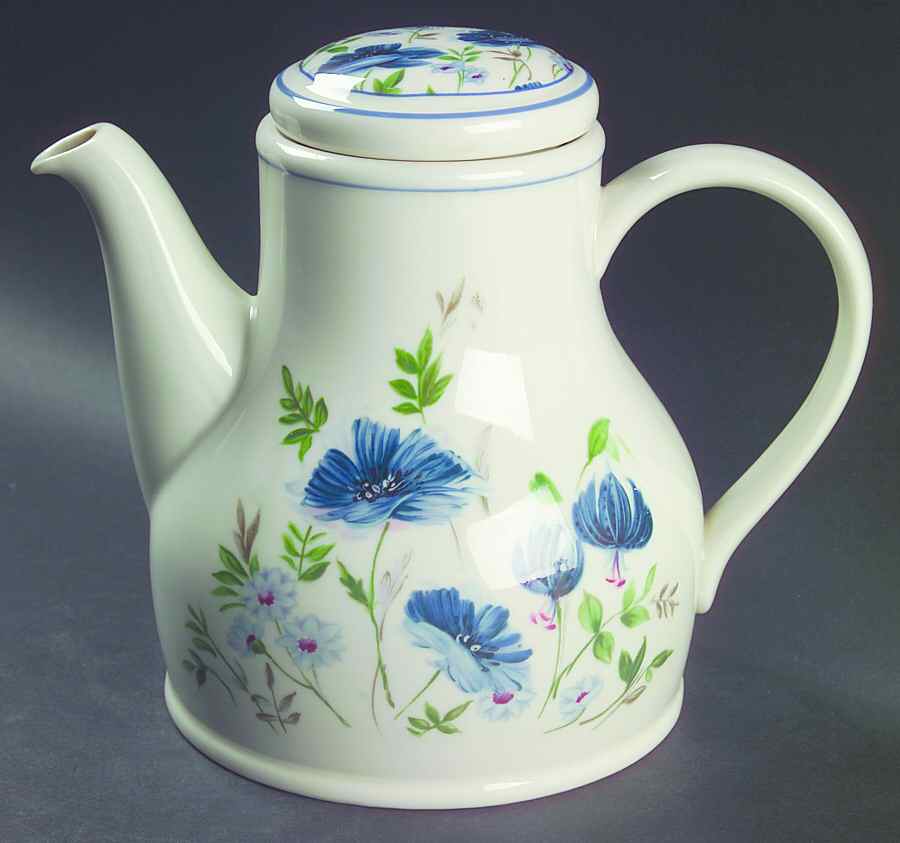 Meadow Song Coffee Pot & Lid by Royal Albert-1