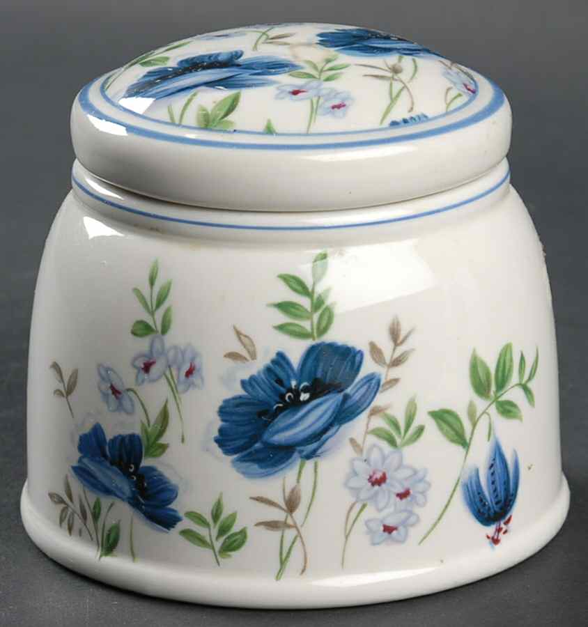 Meadow Song Sugar Bowl & Lid by Royal Albert-1