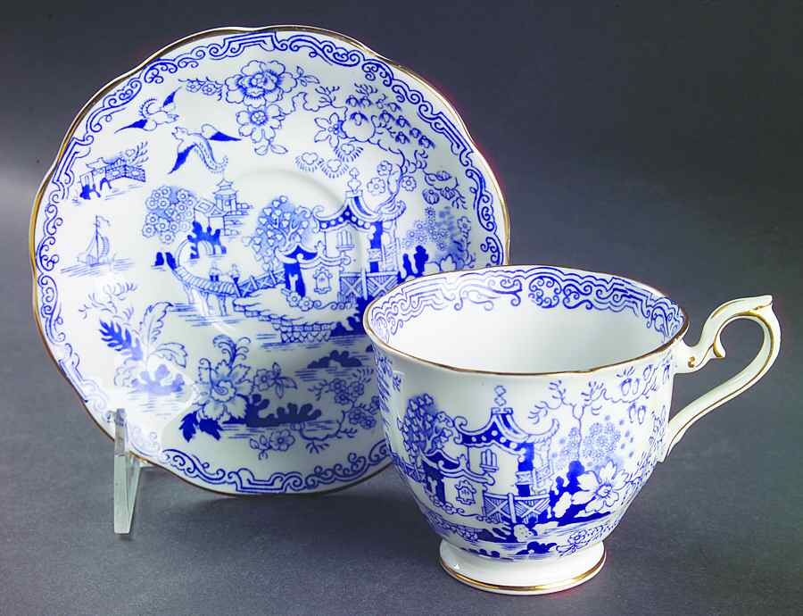 Mikado Footed Cup & Saucer Set by Royal Albert-1
