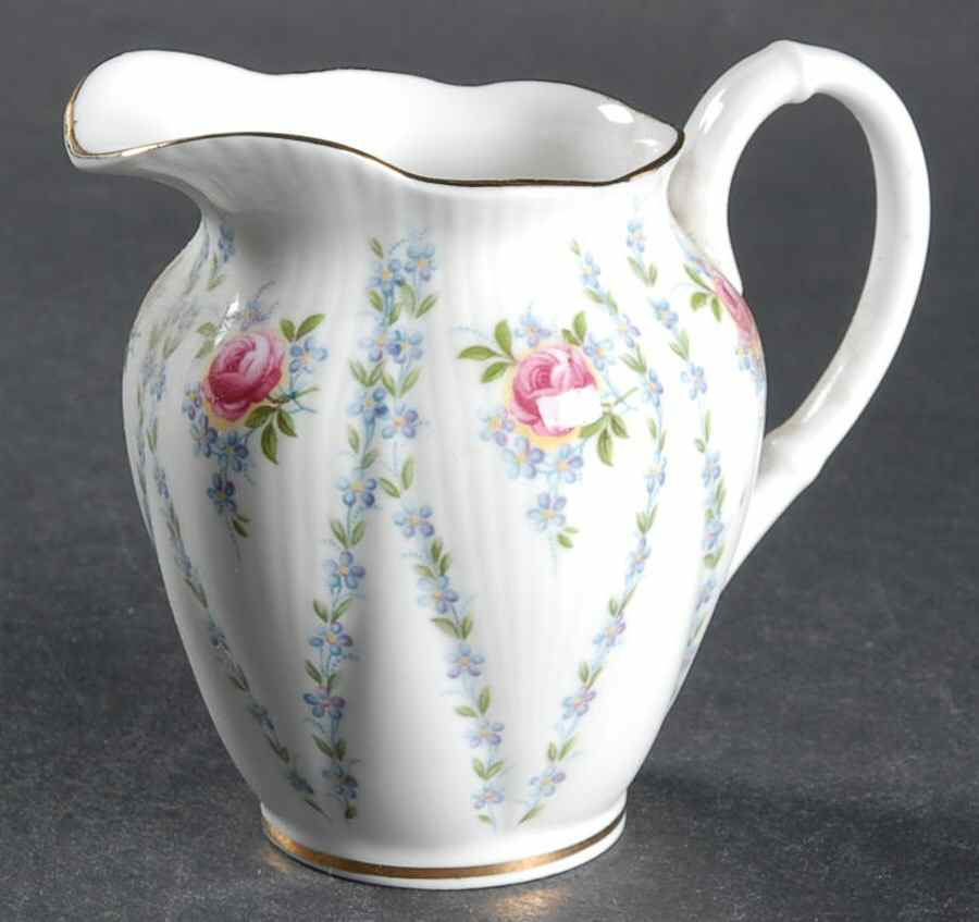 Minuet (Pink & Blue) Mini Creamer by Royal Albert-1