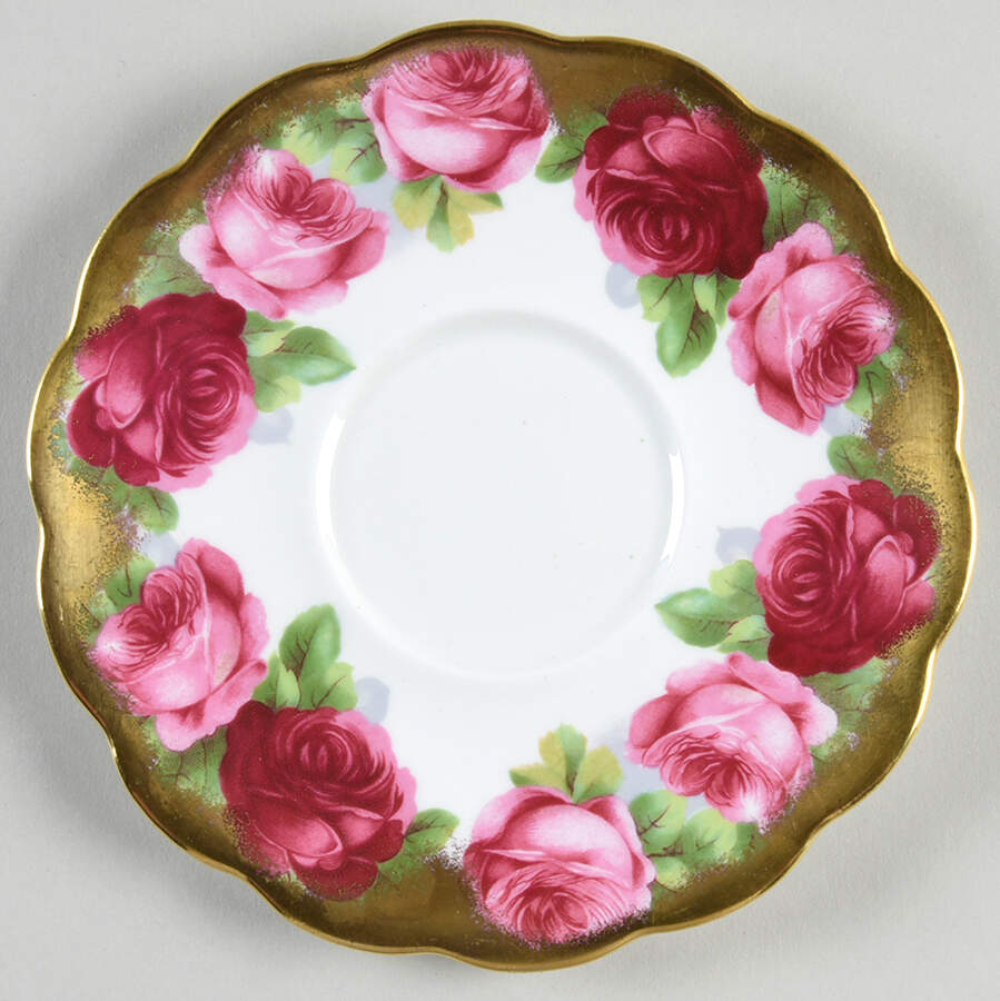 Mothers Day Saucer for Footed Cream Soup Bowl by Royal Albert-1