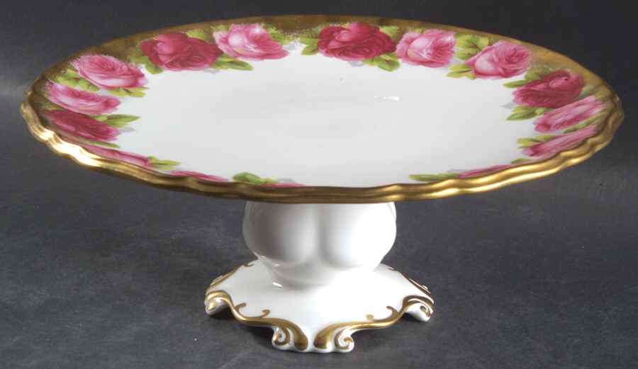Mothers Day 9" Diameter Pedestal Cake Stand by Royal Albert-1