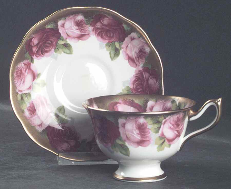 Mothers Day Footed Cup & Saucer Set by Royal Albert-1