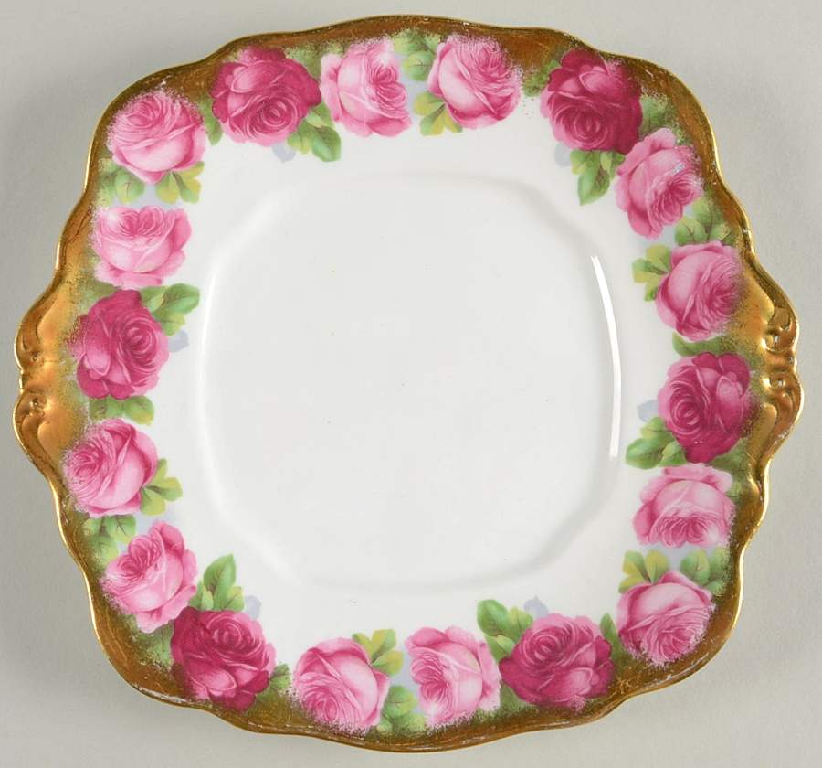 Mothers Day Square Handled Cake Plate by Royal Albert-1