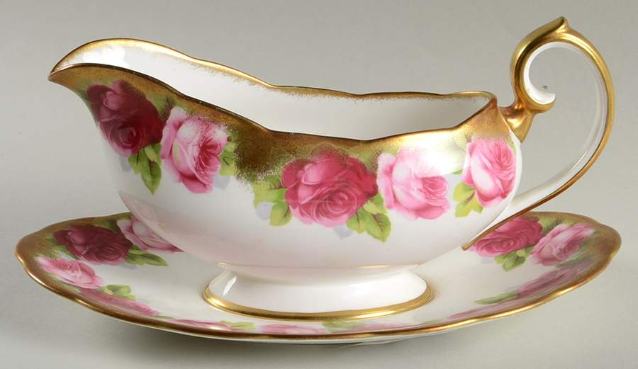 Mothers Day Gravy Boat & Underplate by Royal Albert-1