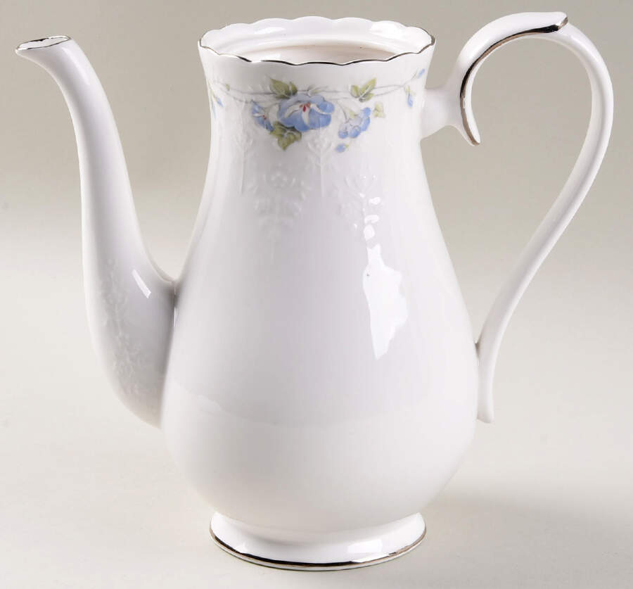 Morning Flower Coffee Pot No Lid by Royal Albert-1
