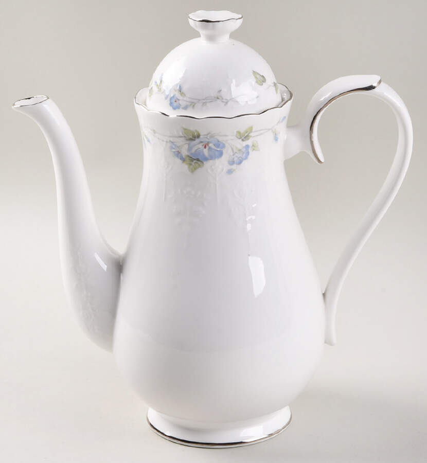 Morning Flower Coffee Pot & Lid by Royal Albert-1