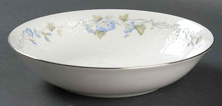 Morning Flower Coupe Cereal Bowl by Royal Albert-1