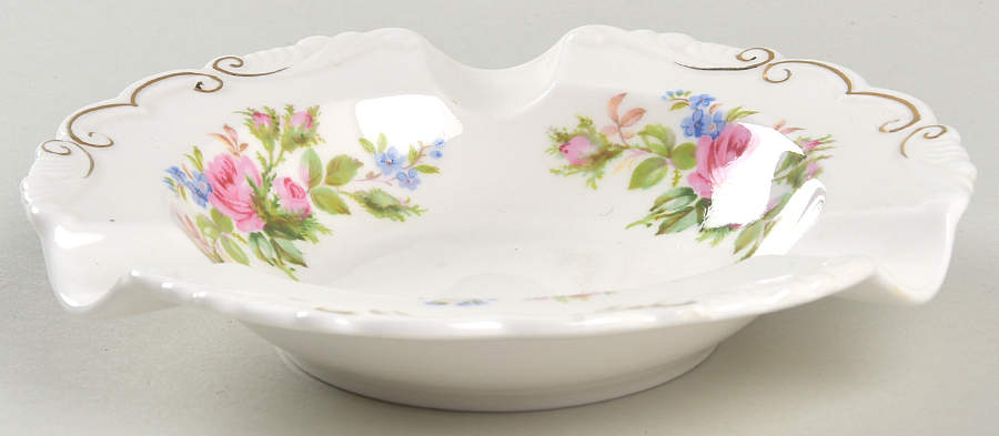 Moss Rose (Montrose Shape) 6" Ashtray by Royal Albert-1