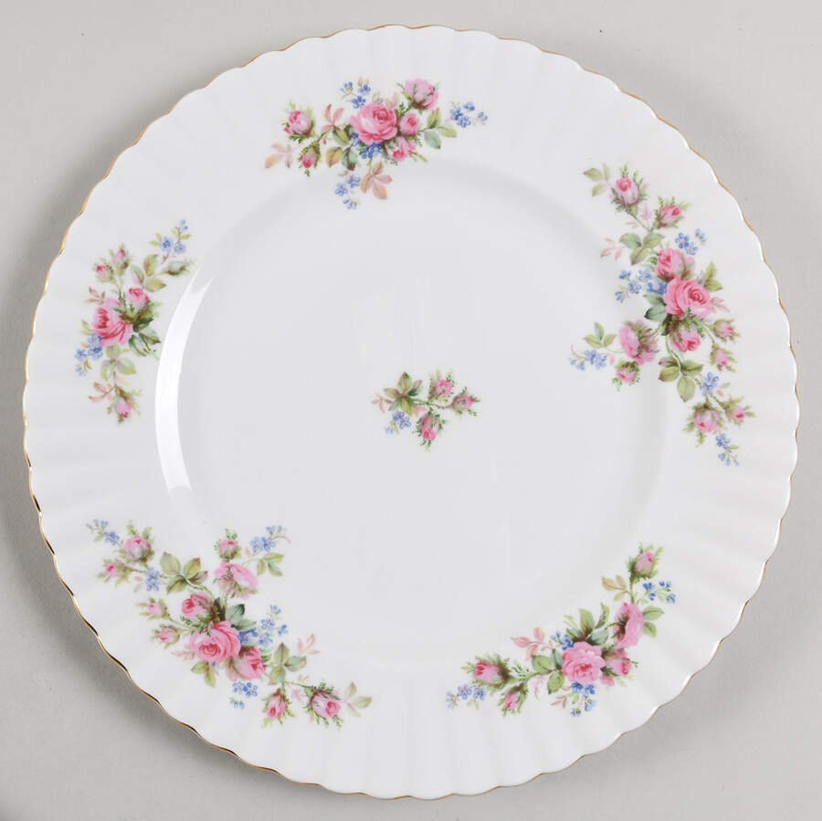 Moss Rose (Montrose Shape) Dinner Plate by Royal Albert-1