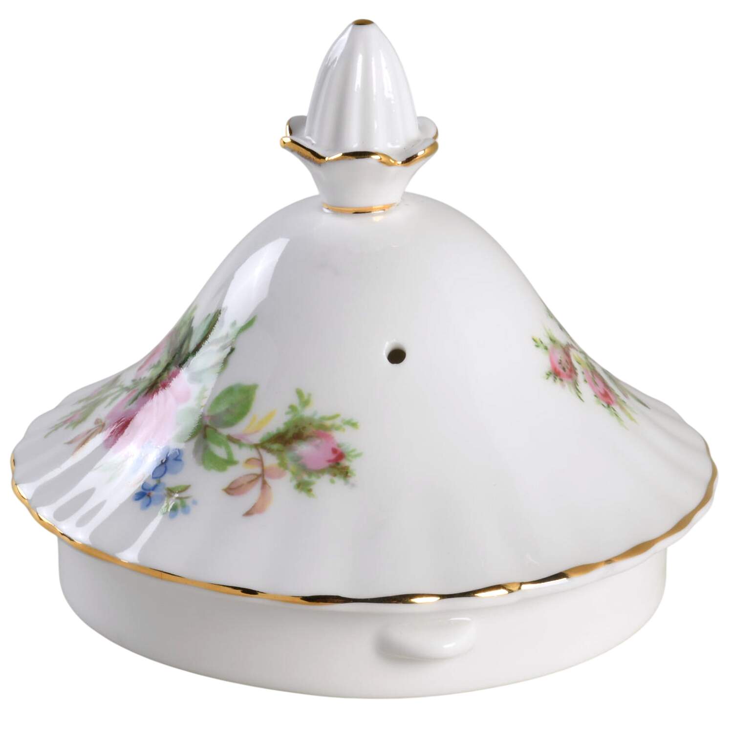 Moss Rose (Montrose Shape) Lid for Small Teapot by Royal Albert-1