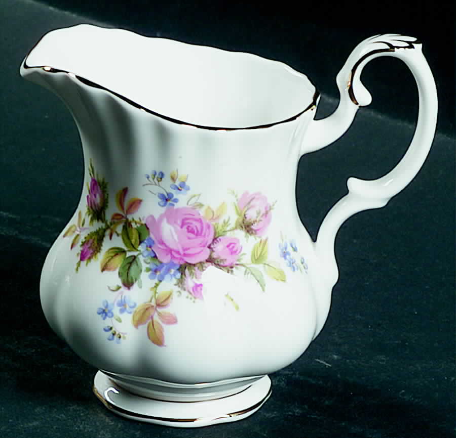 Moss Rose (Montrose Shape) Mini Creamer by Royal Albert-1