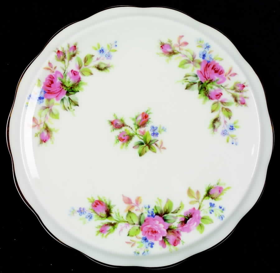 Moss Rose (Montrose Shape) Tea Tile by Royal Albert-1