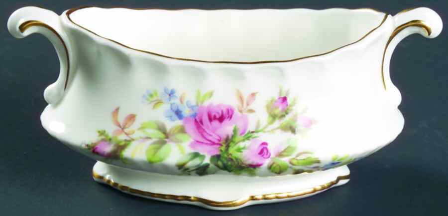 Moss Rose (Montrose Shape) Mini Open Sugar Bowl by Royal Albert-1