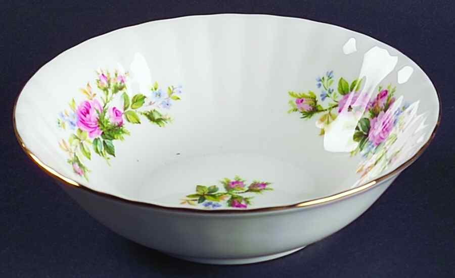 Moss Rose (Montrose Shape) Coupe Cereal Bowl by Royal Albert-1