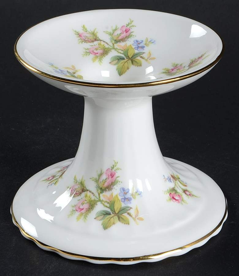 Moss Rose (Montrose Shape) Single Light Candlestick by Royal Albert-1