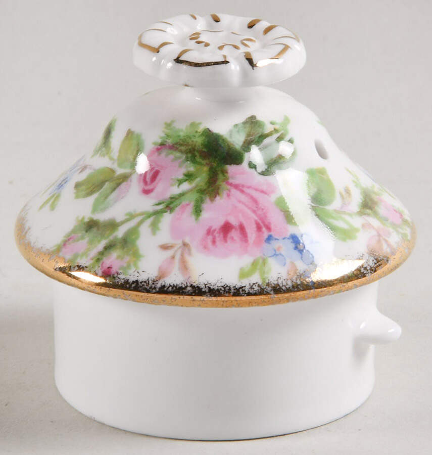 Moss Rose (Hampton, Older) Lid for Mini Coffee Pot by Royal Albert-1