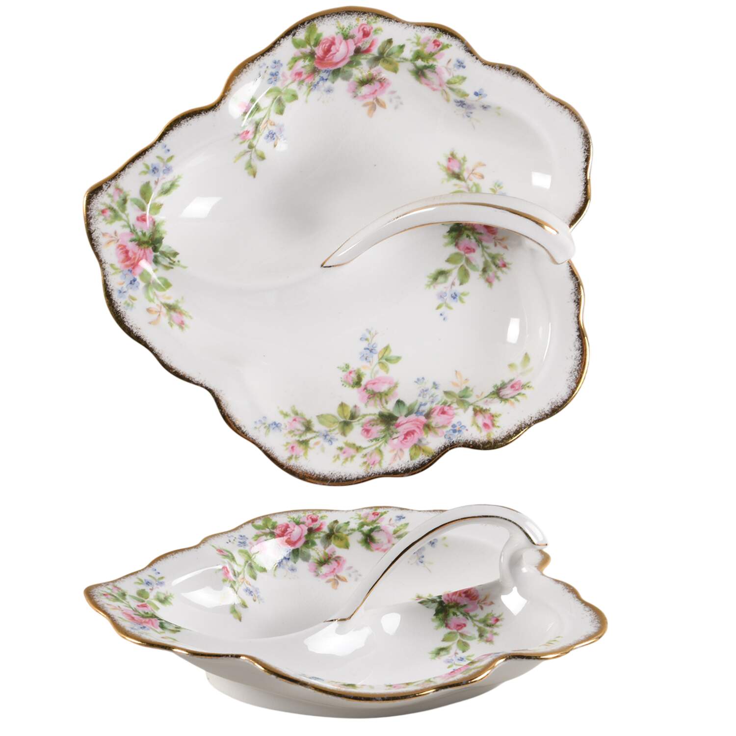 Moss Rose (Hampton, Older) 2-Part Relish by Royal Albert-1