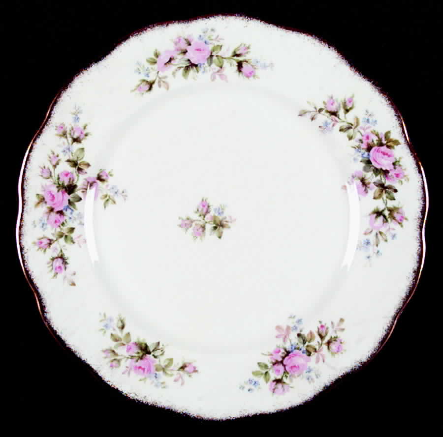 Moss Rose (Hampton, Older) Dinner Plate by Royal Albert-1