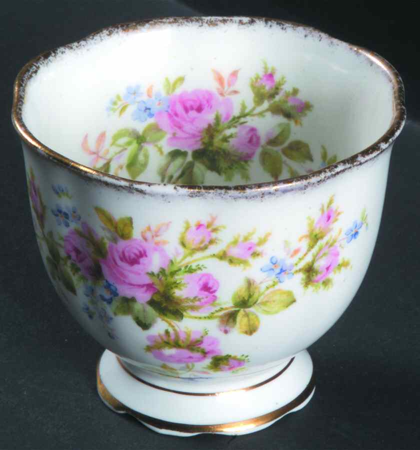 Moss Rose (Hampton, Older) Open Sugar Bowl by Royal Albert-1