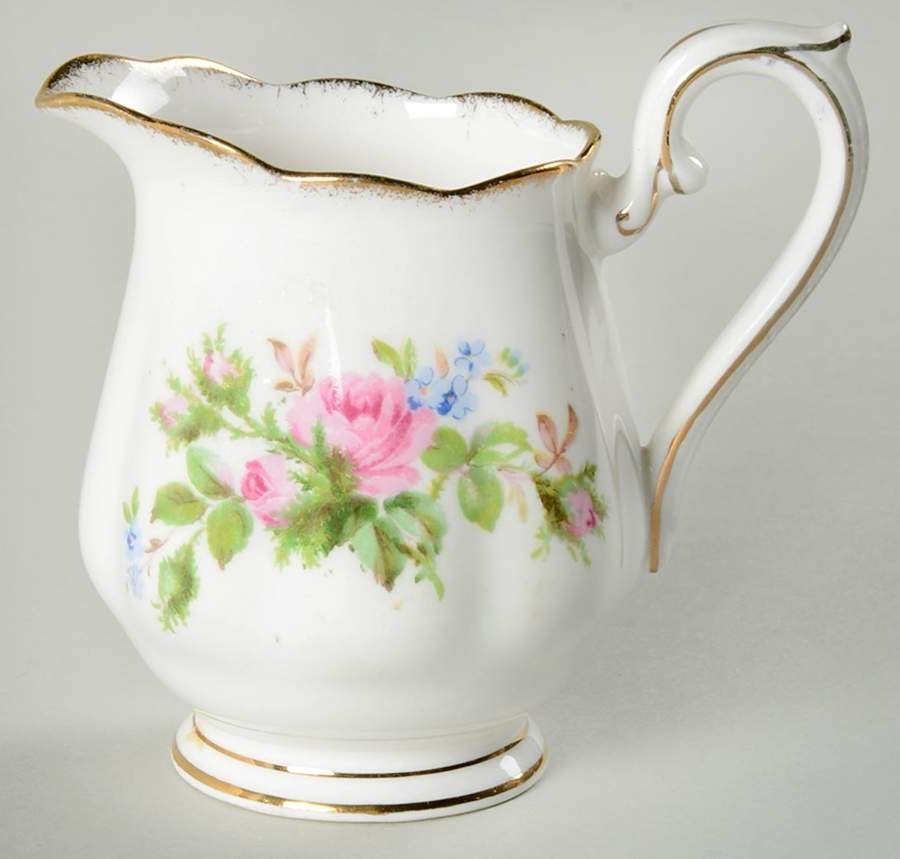 Moss Rose (Hampton, Older) Mini Creamer by Royal Albert-1