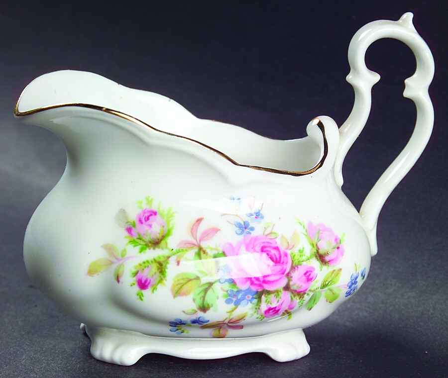 Moss Rose (Hampton, New) Mini Creamer by Royal Albert-1