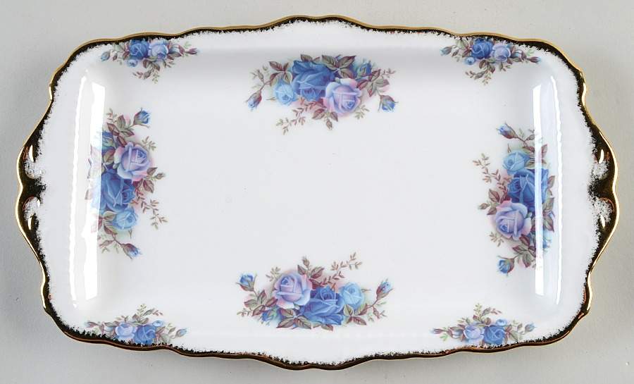 Moonlight Rose Large Sandwich Tray by Royal Albert-1