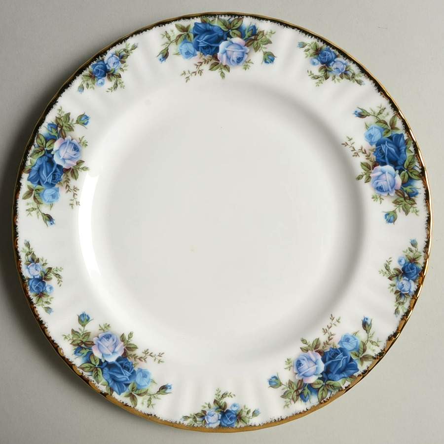 Moonlight Rose Dinner Plate by Royal Albert-1