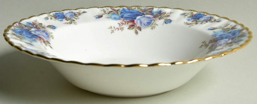 Moonlight Rose Rim Soup Bowl by Royal Albert-1