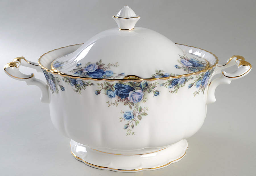 Moonlight Rose Tureen & Lid by Royal Albert-1