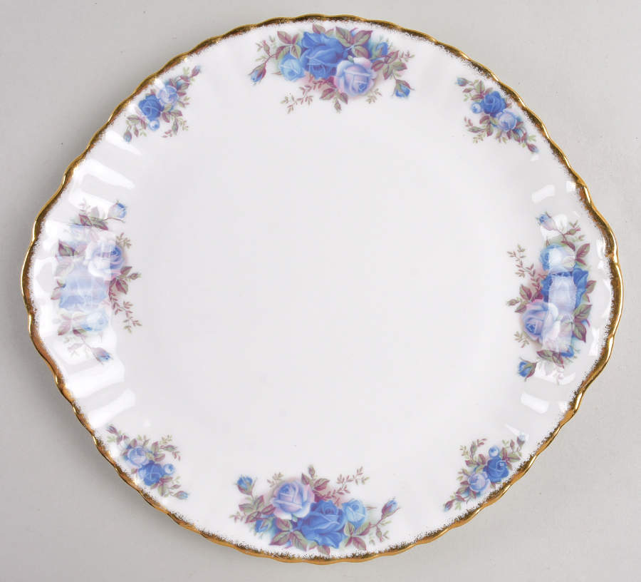 Moonlight Rose Handled Cake Plate by Royal Albert-1