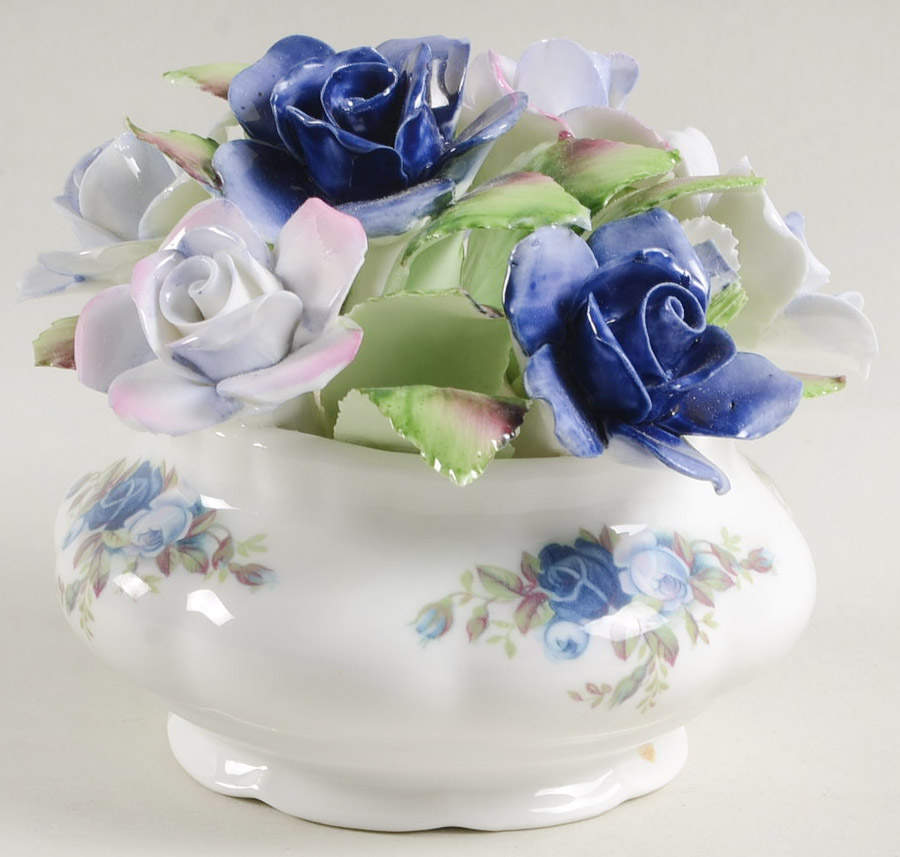 Moonlight Rose Floral Cluster by Royal Albert-1