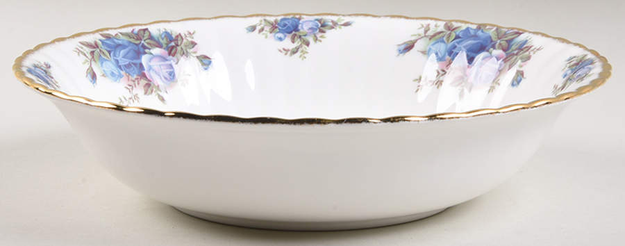 Moonlight Rose 9" Round Vegetable Bowl by Royal Albert-1