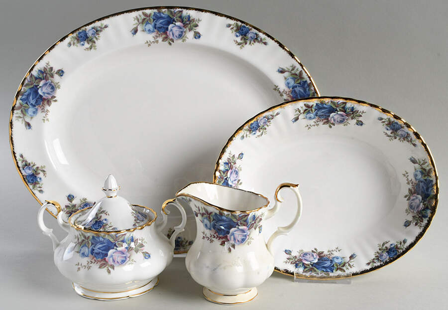 Moonlight Rose 5 Piece Hostess Set by Royal Albert-1