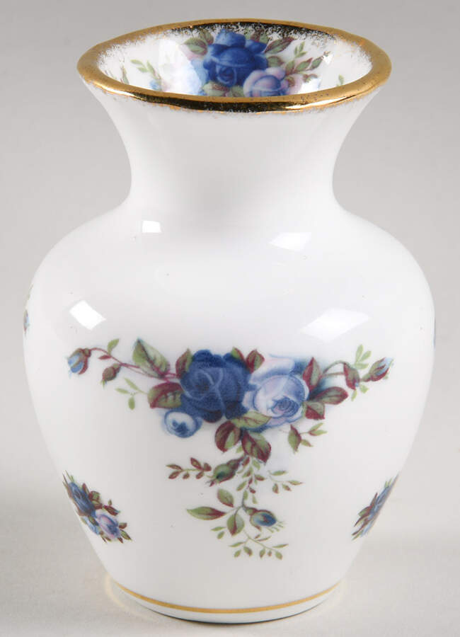 Moonlight Rose 3" Vase by Royal Albert-1