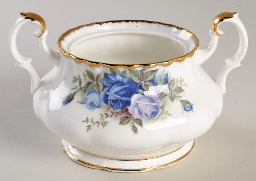 Moonlight Rose Sugar Bowl No Lid by Royal Albert-1
