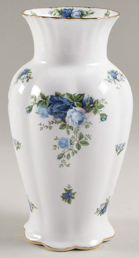 Moonlight Rose 9" Montrose Vase by Royal Albert-1