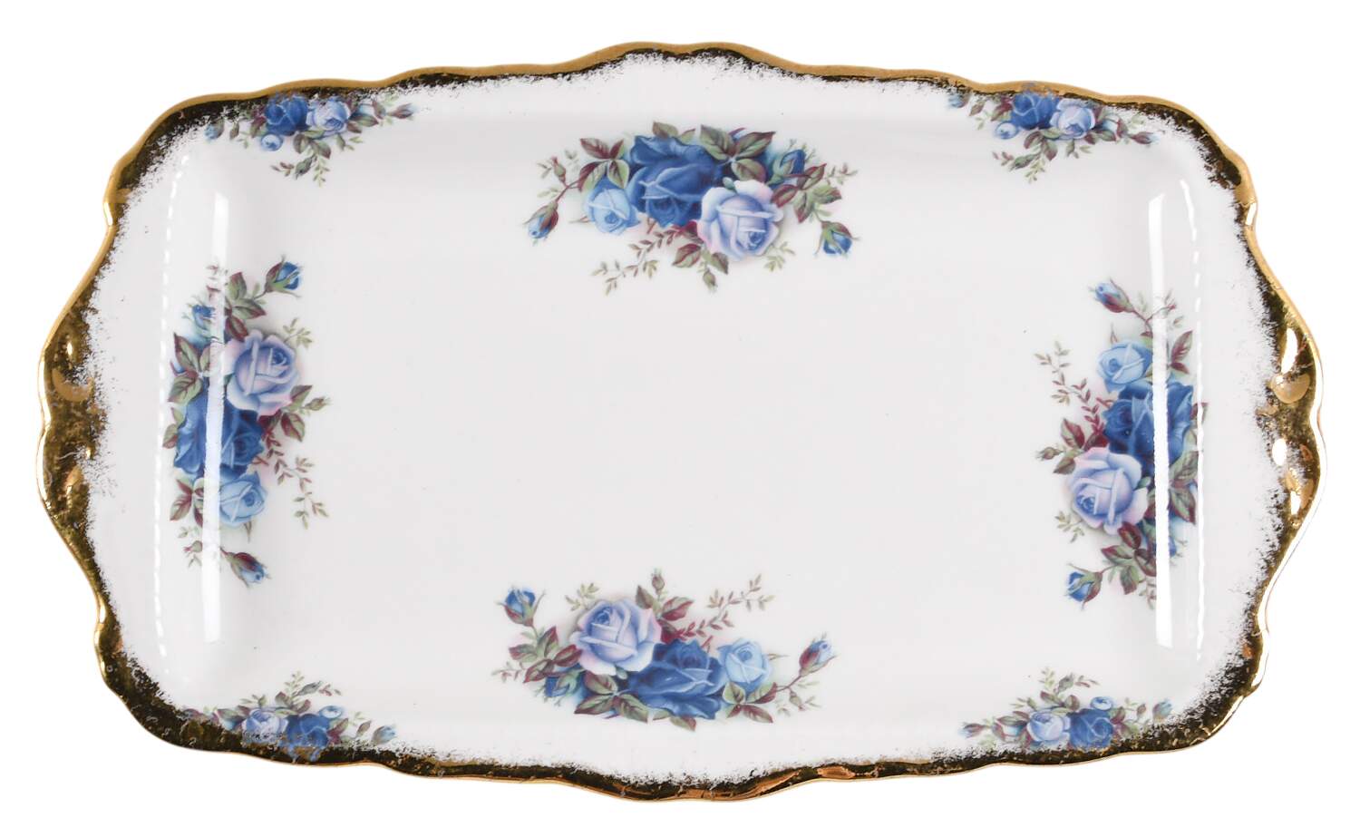 Moonlight Rose Large Sandwich Tray by Royal Albert-1
