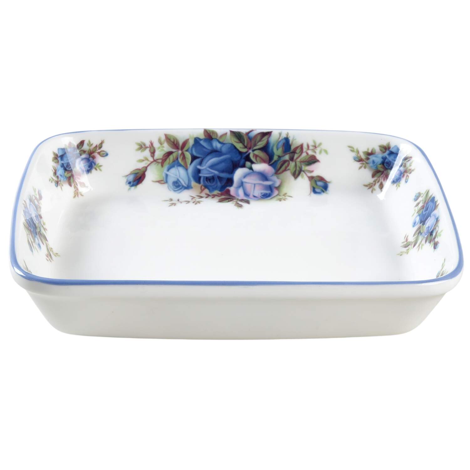 Moonlight Rose 6" Rectangular Tray by Royal Albert-1
