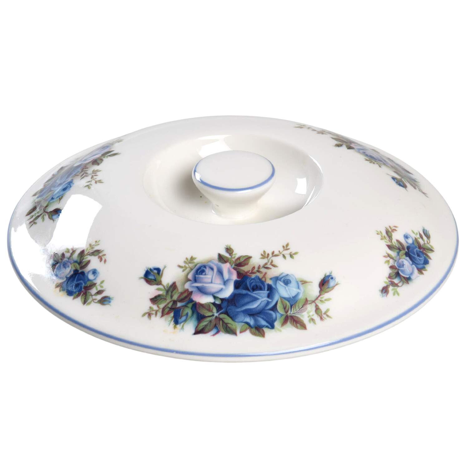 Moonlight Rose Lid for 1.5 Qt Round Casserole by Royal Albert-1