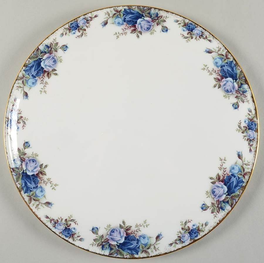 Moonlight Rose Cake Plate by Royal Albert-1