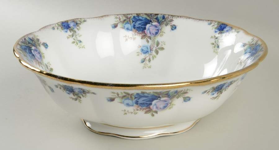 Moonlight Rose Large Fruit Bowl by Royal Albert-1