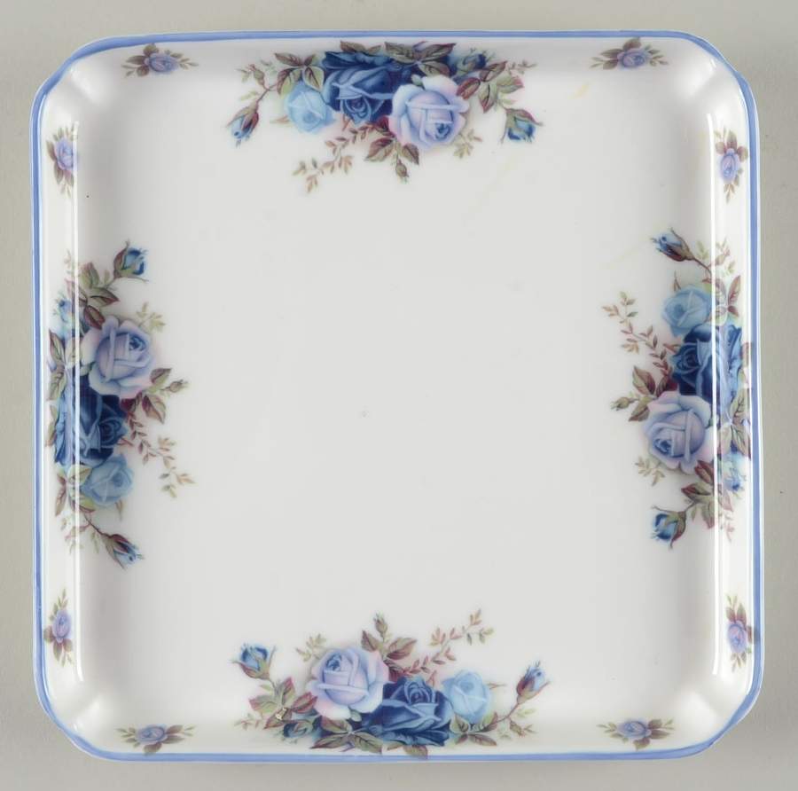 Moonlight Rose 7" Square Tray by Royal Albert-1